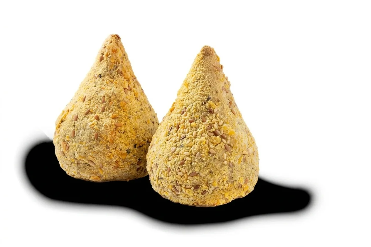 Coxinha Vegana — para fritar congelado
