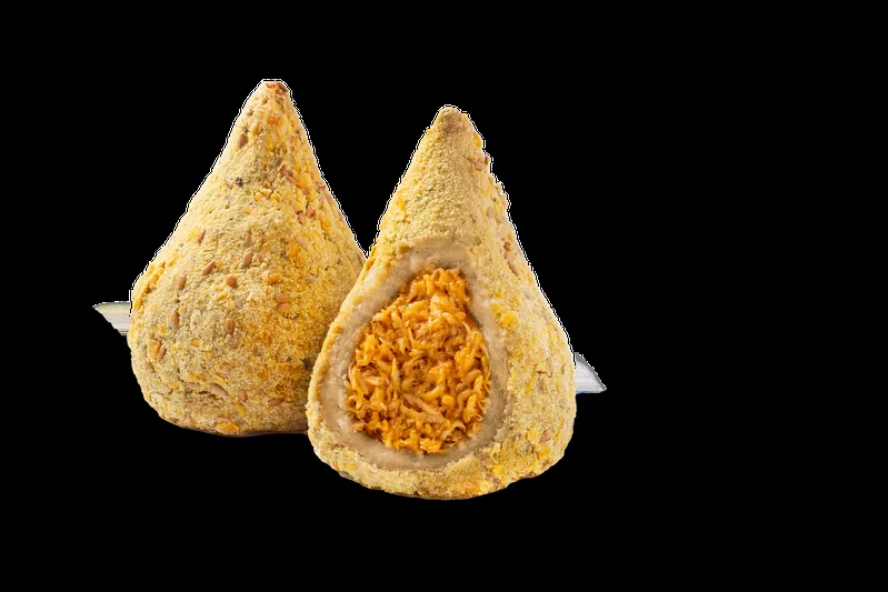 Coxinha Fit de Frango — para fritar congelado