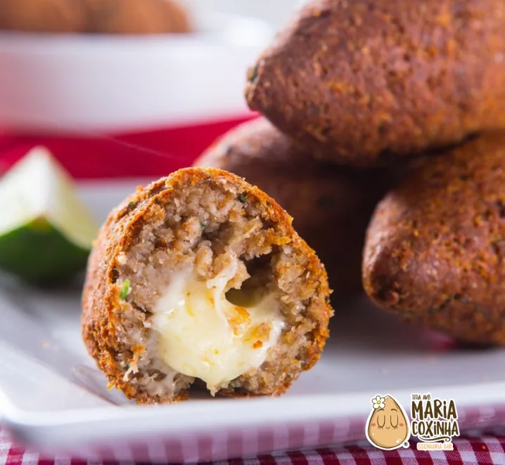 Quibe para fritar - receira exclusiva maria coxinha — para fritar congelado da Compre Pronto (imagem 1 de 2)